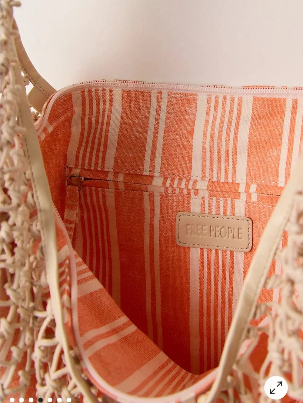Free People Silver Springs Sling Bag NWT